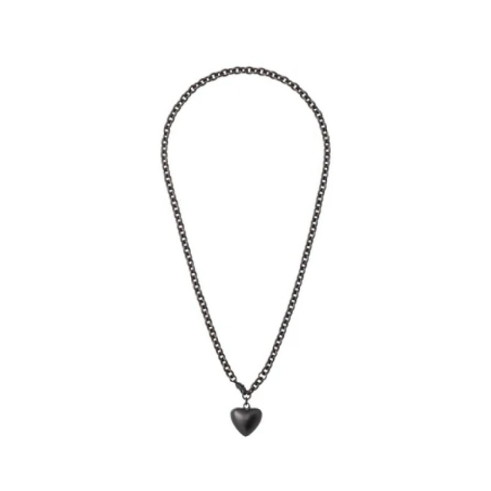 Roxanne Assoulin Charcoal Heart Necklace